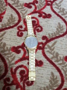 Gold-Tone Wrist Watch