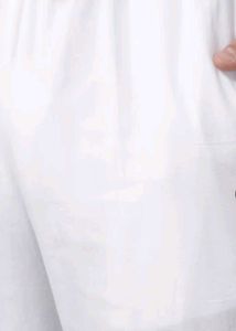 White Kurta And Pyjama