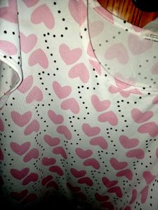 Cute Heart Pattern Dress