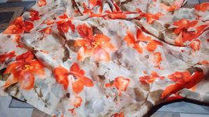 Floral Print Dupatta