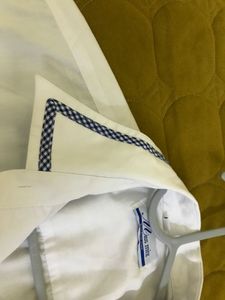 White Embroidered Shirt Fits M-XL