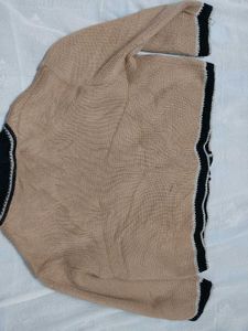 Warm Korean Button Up Sweater