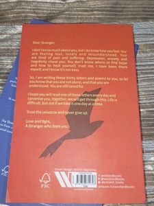 Dear Stranger &amp; Think Like A Monk