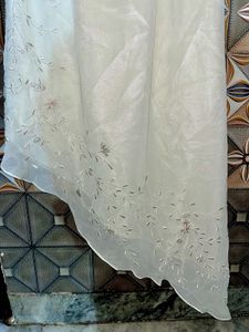 White Embellished Midi Dress