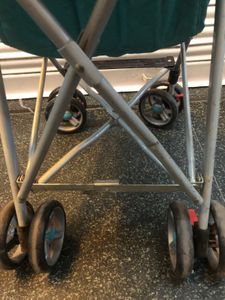 Teal Compact Baby Stroller