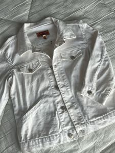 White Denim Jacket