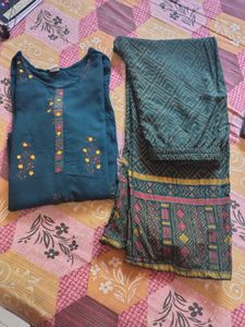 Printed Kurta Plazzo Set