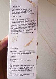 The Tribe Concepts Rosemarry Anti Dandruff Oil