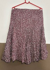 Floral Print Skirt