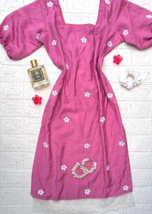 Corset Back Pinteresty Long Kurti 🌷