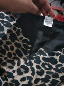 Leopard Print Nyra Kurti