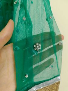 💚☘️ Wedding Beautiful Heavy Work Mehandi Dress