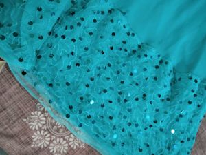 Flared Plazzo with Embroidered Kurti