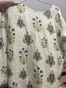 Floral Print Cotton Top