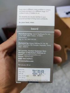 Man Matters Beardgro Serum