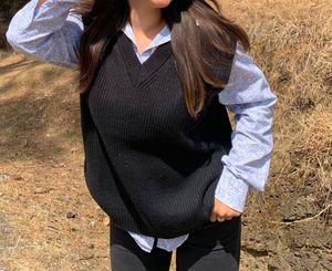 Black Sweater Vest 🖤