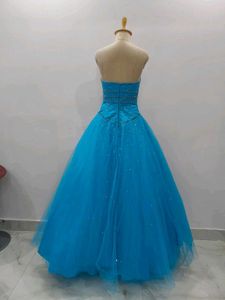 Blue Bridal Lehenga