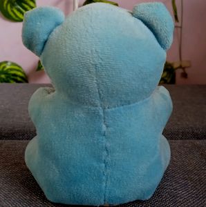 Small Blue Bear Soft Toy For Kids