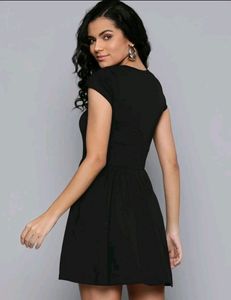 Korean Black Skater Dress✨💕