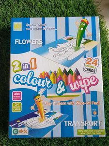 Ektra 2-in-1 Colour & Wipe Educational Toy