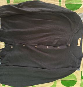 Blue Cardigan - Classic Style