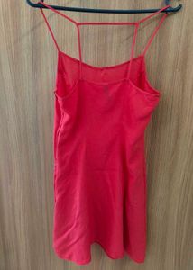 H&amp;M Coral Mini Dress