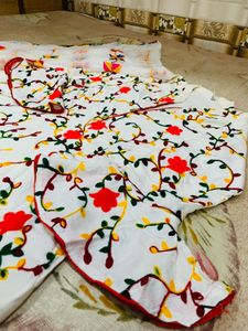 Floral Anarkali Set