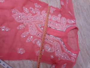 Chikankari Kurta with inner