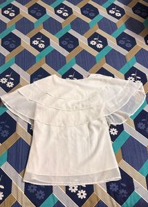 White Top Casual &amp; Part Wear