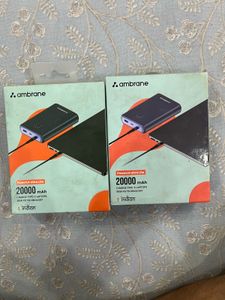 Ambrane powerlit ultra lite  20000mAH