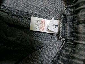 Grey Denim Joggers