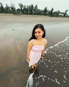 Cute Pink Striped Sundress