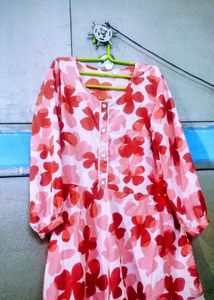 Floral Print Casual Dress