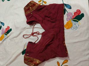 Embroidered georgette saree