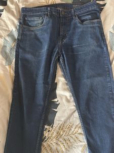 Dark Blue Denim Jeans