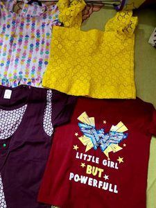 Combo Of 10 Beautiful Girls Tops