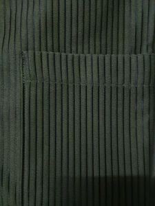 Premium Olive Green Corduroy Fabric Shirt - NEW