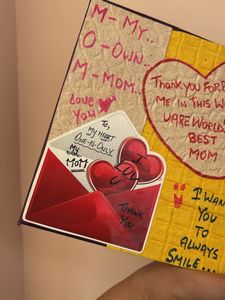 Handmade Birthday Card For Mom