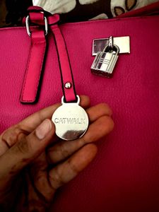 Hot Pink Satchel Bag