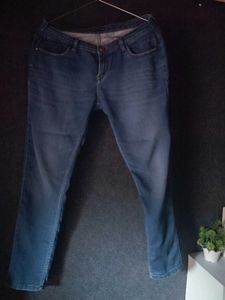 Dark Blue Denim Jeans