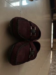 Men Formal Maroon Loafers