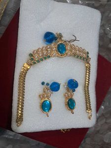 💧 Blue Jewellery Set