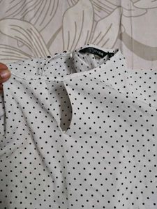 Polka Dot Long Sleeve Top