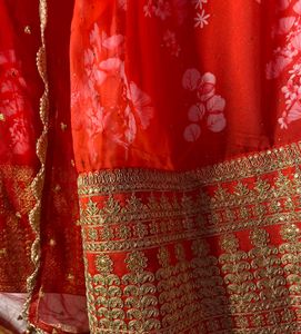 Orange Red Lehghe