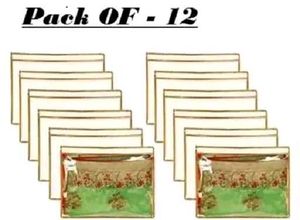 Set of 12 Saree Cover Transparen