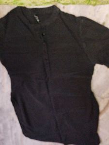 Casual Black Kurta