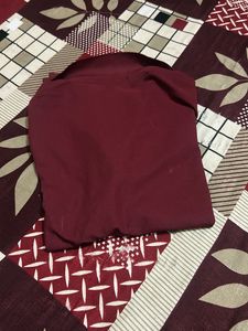 Tommy Hilfiger Maroon Polo Shirt