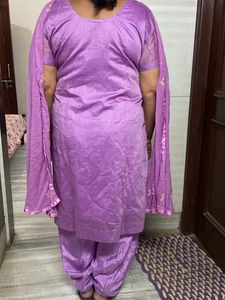 Partywear silk suit