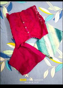 Maroon Salwar Kameez Suit