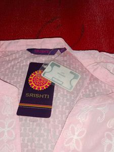 Elegant Pink Embroidered Kurta